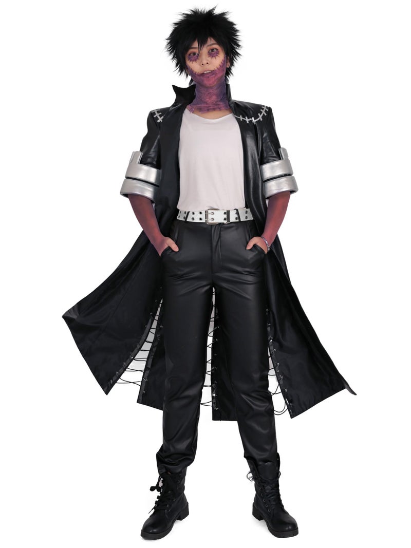 miccostumes Men's Costume Anime Hero Cosplay Full Set Jacket Shirt Pants Belt(M) - Image 1